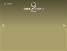 Tablet Screenshot of cretandreamroyal.gr